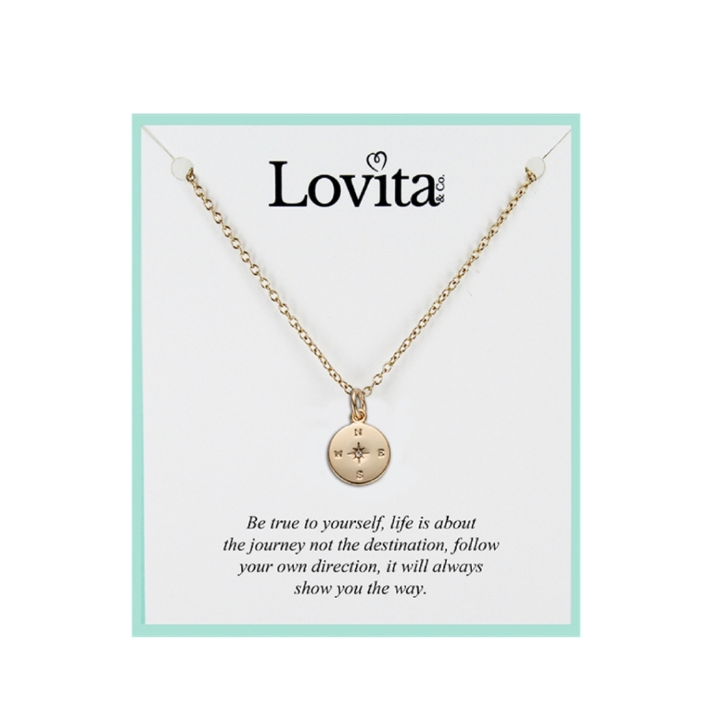 Never lost compass Lovita necklace